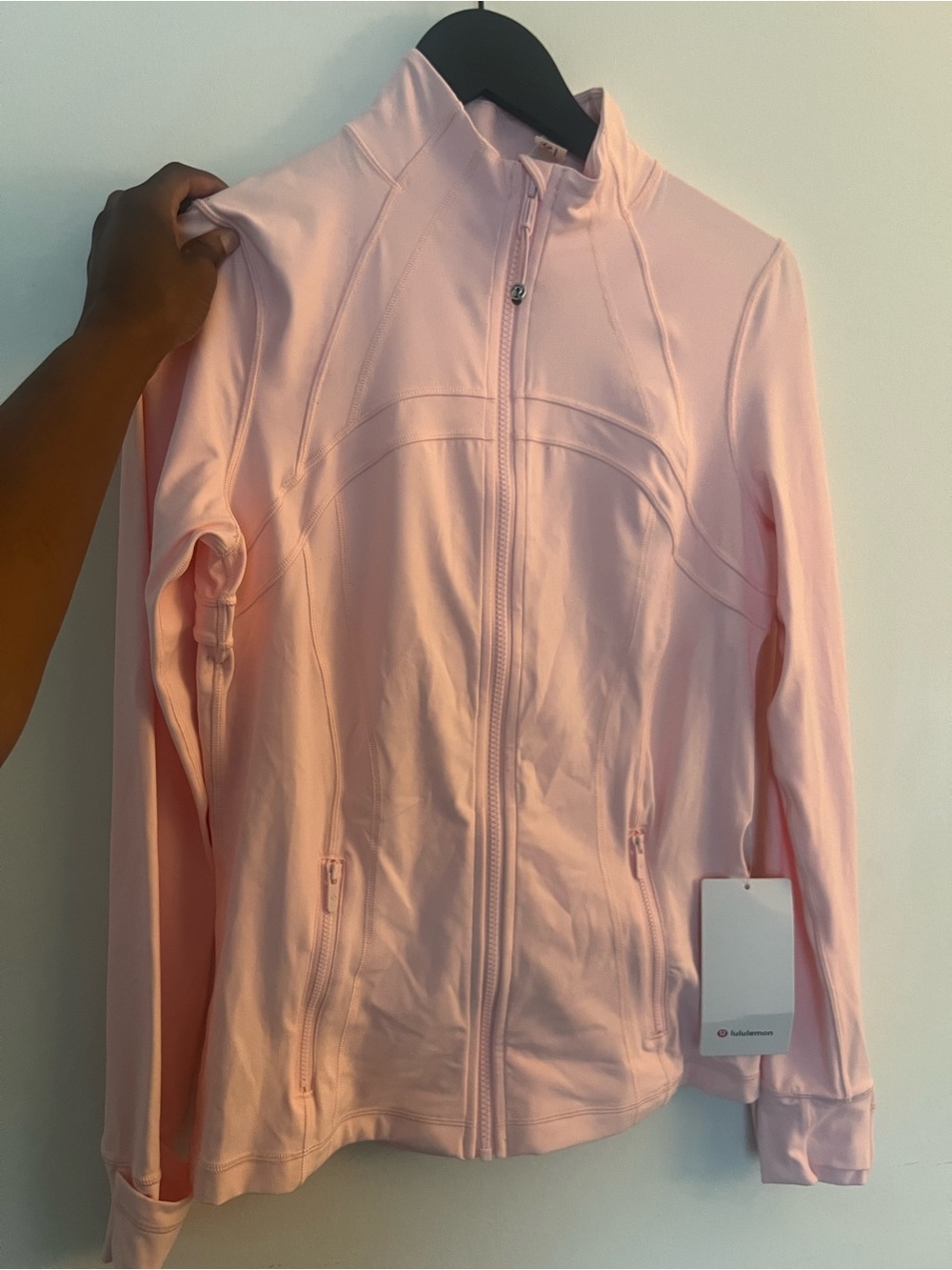 lululemon athletica Light Pink Full-Zip Performance Jacket